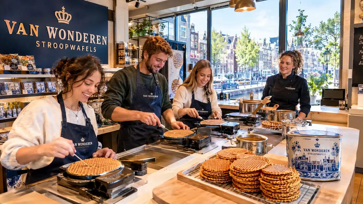 Van Wonderen Stroopwafels: A Review of Amsterdam's Famous Treat